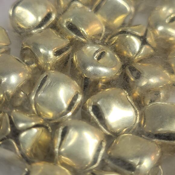 SSCO Bulk Diy Jingle Bells For Christmas Festival‎ Deco Gold Craft Bells - Picture 10 of 12